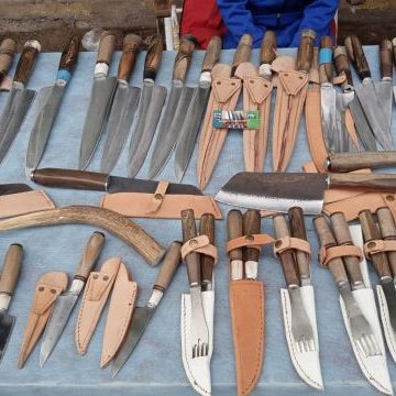 Couteau artisanal d'Argentine Couteaux artisanaux argentins de toutes sortes